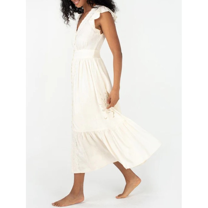 2024 Women's Vacation White Dress